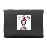 Mo Mo Mo Merry Christmas Classic Accessory Pouches | Artistshot