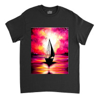 Sail Away With Me Graphic Classic T-shirt | Artistshot