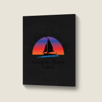 Sail Away With Me Kalapaki Portrait Canvas Print | Artistshot