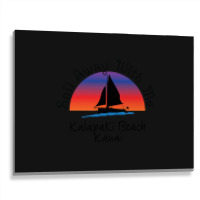 Sail Away With Me Kalapaki Metal Print Horizontal | Artistshot