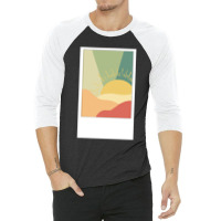 Polaroid Sunset 3/4 Sleeve Shirt | Artistshot