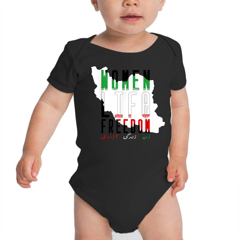 Iran Women Life Freedom Support Persian Women, Free Iran T Shirt Baby Bodysuit by cm-arts | Artistshot