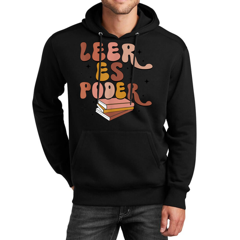 Leer Es Poder Groovy Spanish Teacher Bilingual Maestra Unisex Hoodie by IsabelConstance | Artistshot