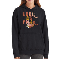 Leer Es Poder Groovy Spanish Teacher Bilingual Maestra Vintage Hoodie | Artistshot