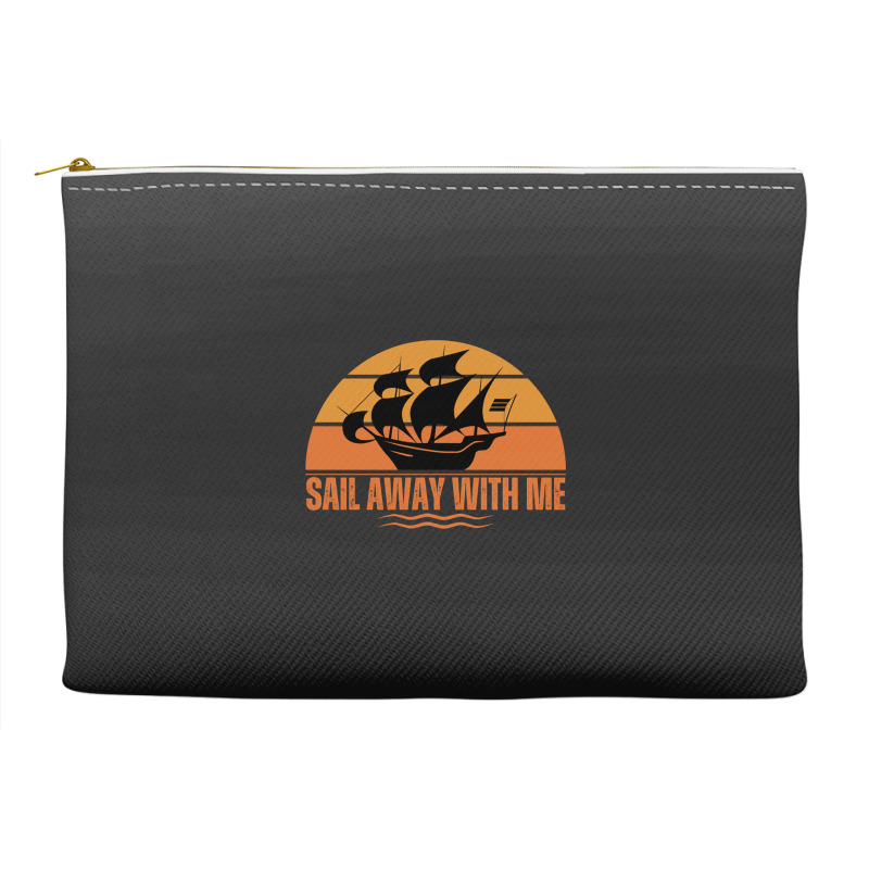 Sail Away With Me Accessory Pouches | Artistshot