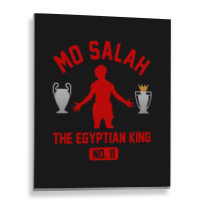 Mo Salah Essential Metal Print Vertical | Artistshot