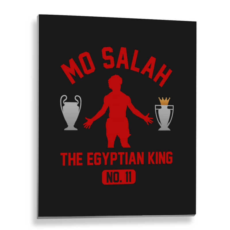 Mo Salah Essential Metal Print Vertical | Artistshot