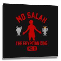 Mo Salah Essential Metal Print Square | Artistshot