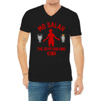 Mo Salah Essential V-neck Tee | Artistshot