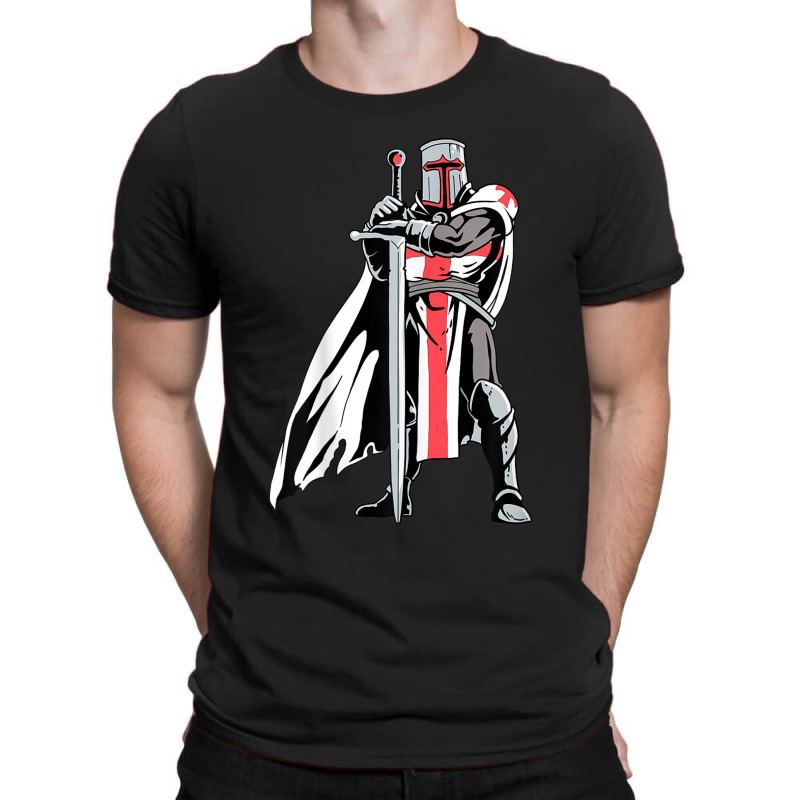 Crusader Knight Templar T-shirt | Artistshot