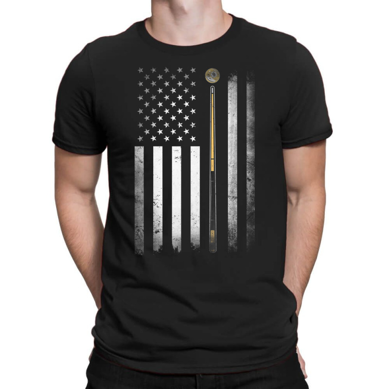 Billiards Pool Player Table Usa Us American Flag T-shirt | Artistshot