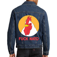 Nato  Imperialist Design Men Denim Jacket | Artistshot