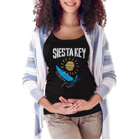 Siesta Key Florida Souvenir Sailing Catamaran Fl Pullover Hoodie Maternity Scoop Neck T-shirt | Artistshot