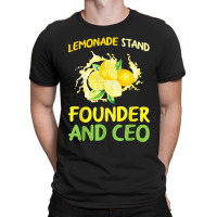 Lemonade Stand Founder And Ceo Lemon Juice Boss T-shirt | Artistshot