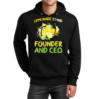 Lemonade Stand Founder And Ceo Lemon Juice Boss Unisex Hoodie | Artistshot