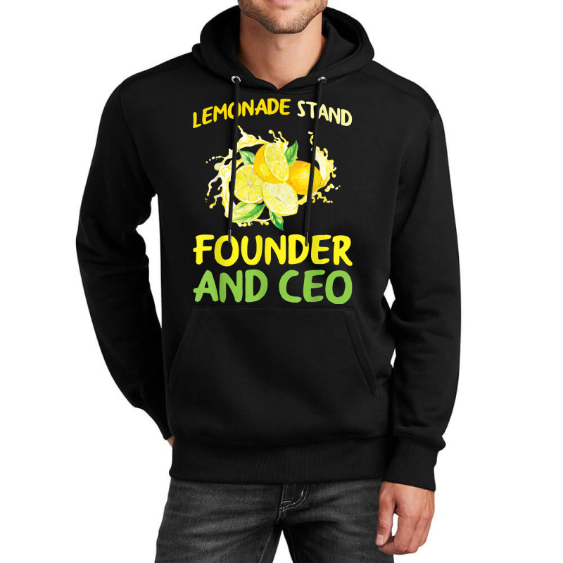 Lemonade Stand Founder And Ceo Lemon Juice Boss Unisex Hoodie | Artistshot