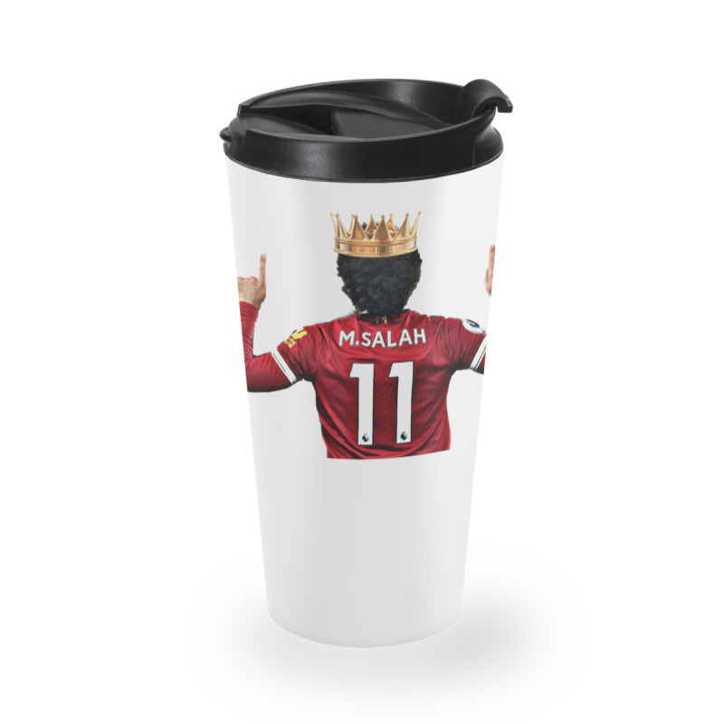 Mo Salah Pullover Travel Mug | Artistshot