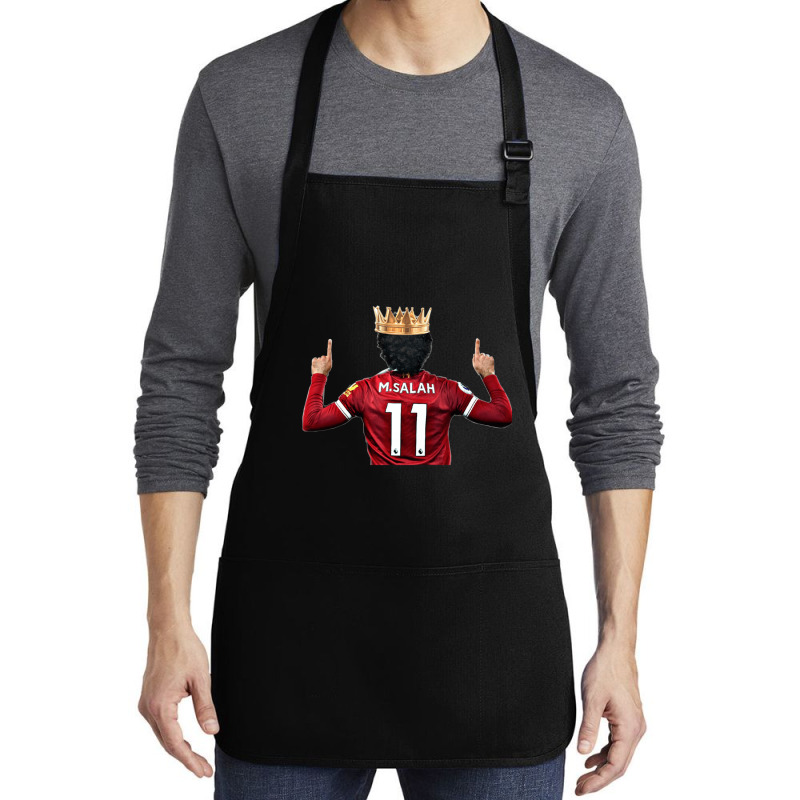 Mo Salah Pullover Medium-length Apron | Artistshot