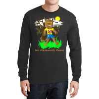 No Werewolf Zone By Doomaflotchy Jr. Long Sleeve Shirts | Artistshot