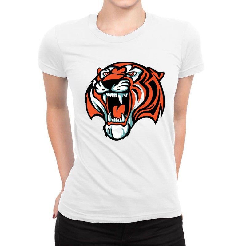 Amurskie Tigry Ladies Fitted T-Shirt by cm-arts | Artistshot