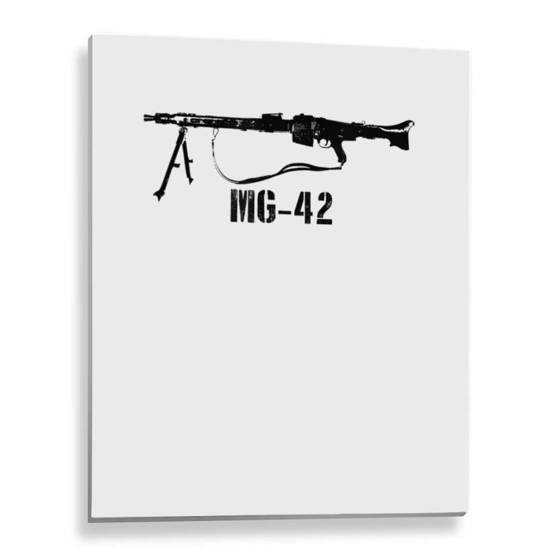 Mg 42 German Machine Gun Buzzsaw 8mm Mauser Wwii Ww2 Vet Metal Print Vertical | Artistshot