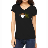 Blueletitflow Women's V-neck T-shirt | Artistshot