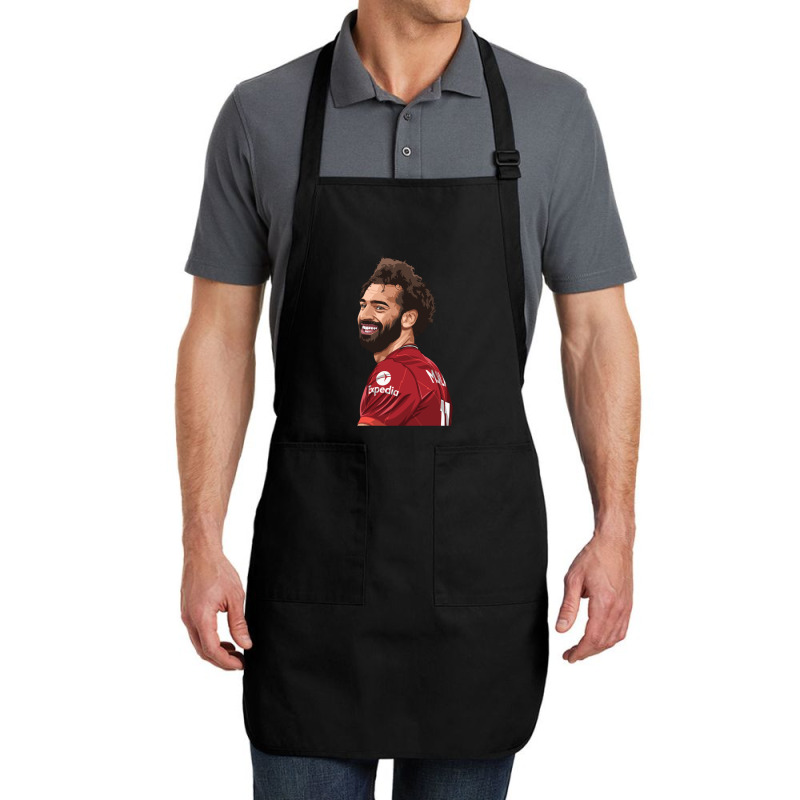 Mo Salah The Red Classic Full-length Apron | Artistshot