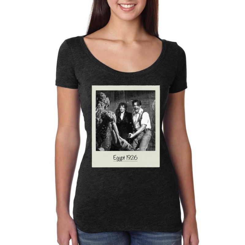 The Mummy Polaroid Women's Triblend Scoop T-shirt by cm-arts | Artistshot