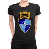 International Security Assistance Force (isaf) Natootan Ladies Fitted T-shirt | Artistshot