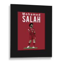 Mohamed A Salah Liverpool Classic Metal Print Vertical | Artistshot