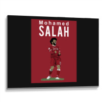 Mohamed A Salah Liverpool Classic Metal Print Horizontal | Artistshot