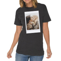 Villaneve Kiss Polaroid Vintage T-shirt | Artistshot