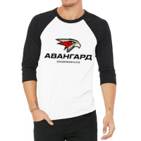 Avangard Omsk Hockey Essential 3/4 Sleeve Shirt | Artistshot