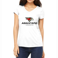 Avangard Omsk Hockey Essential Women's V-neck T-shirt | Artistshot