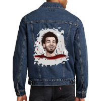 Mohamed Salah Essential Gift Men Denim Jacket | Artistshot