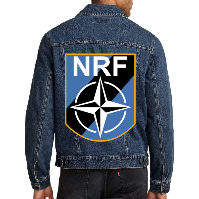 Nato Response Force Men Denim Jacket by cm-arts | Artistshot