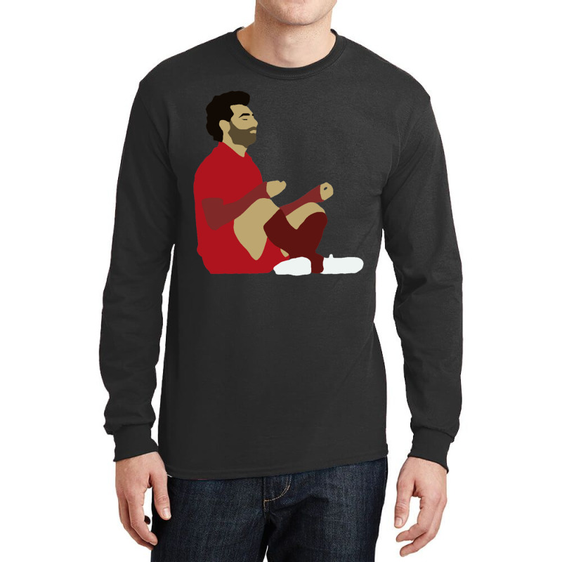 Mohamed Salah Illustration Classic Long Sleeve Shirts | Artistshot