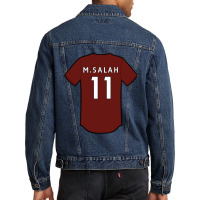 Mohamed Salah Jersey Classic Men Denim Jacket | Artistshot