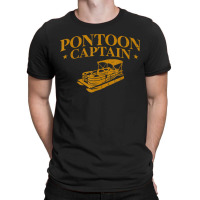 Pontoon Boat Captain Lake Lover Pontoon Captain T-shirt | Artistshot