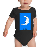 Mexican Lottery La Luna The Moon Game Of Mexico Long Sleeve T Shirt Baby Bodysuit | Artistshot