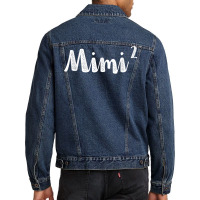 Mimi2 Mimi Squared Times Two Twins 2nd Power New Soon Gift T Shirt Men Denim Jacket | Artistshot