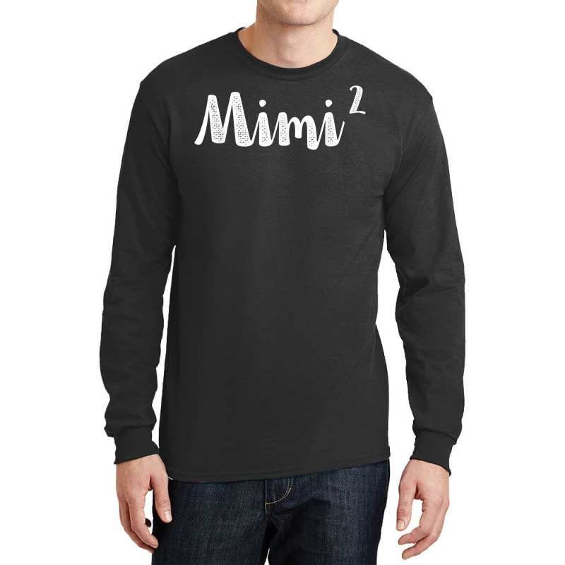 Mimi2 Mimi Squared Times Two Twins 2nd Power New Soon Gift T Shirt Long Sleeve Shirts by cm-arts | Artistshot