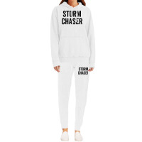 Storm Chaser Funny Weather Meteo Cloud Lightning Thunder T Shirt Hoodie & Jogger Set | Artistshot