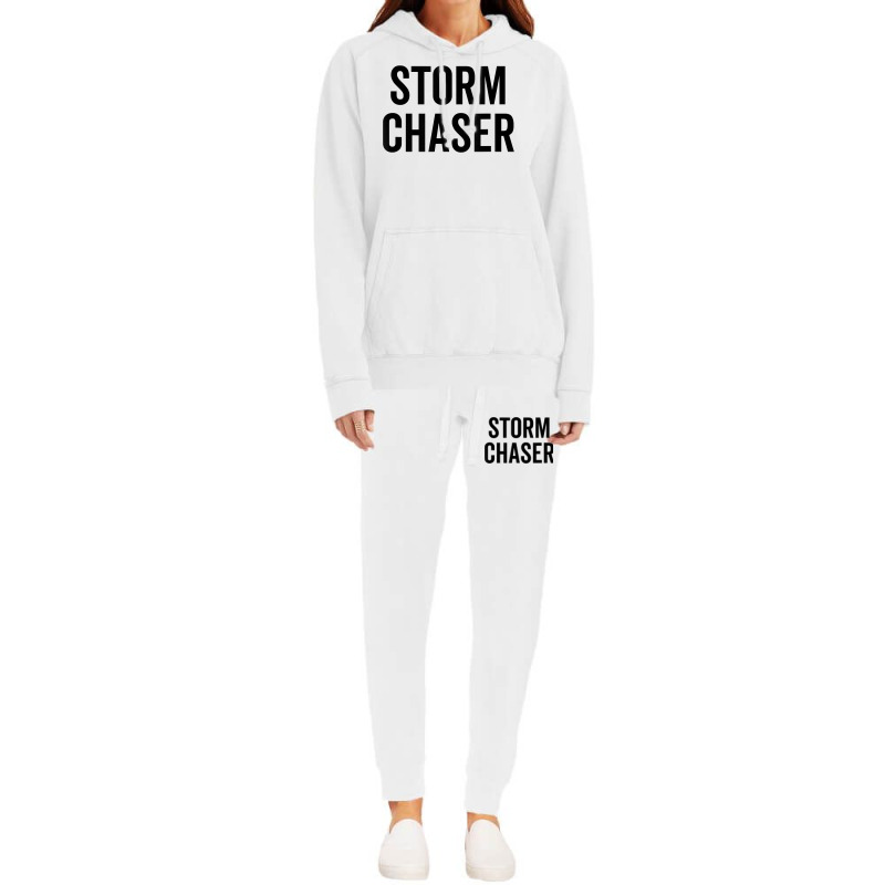 Storm Chaser Funny Weather Meteo Cloud Lightning Thunder T Shirt Hoodie & Jogger set by alishia3asa | Artistshot