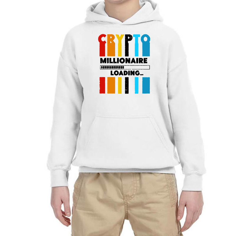 Bitcoin Crypto Youth Hoodie by Beach Boy | Artistshot