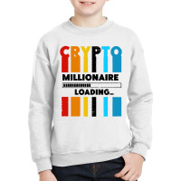 Bitcoin Crypto Youth Sweatshirt | Artistshot