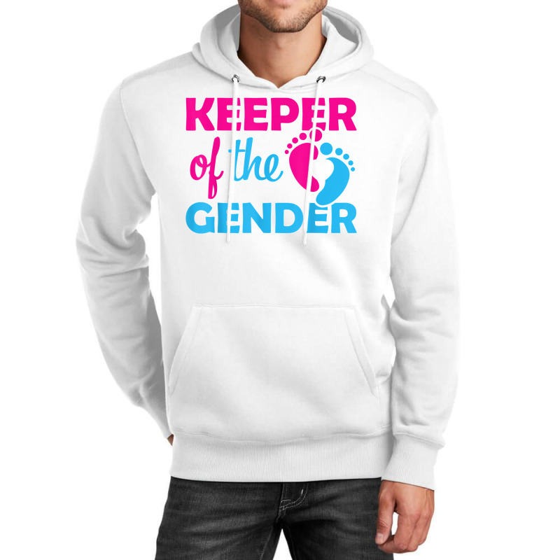 Keeper Of The Gender Gender Reveal Gender Keeper T Shir Unisex Hoodie | Artistshot