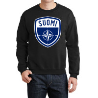 Nato Otan Suomi Finalnd Badge Crewneck Sweatshirt | Artistshot