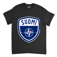 Nato Otan Suomi Finalnd Badge Classic T-shirt | Artistshot