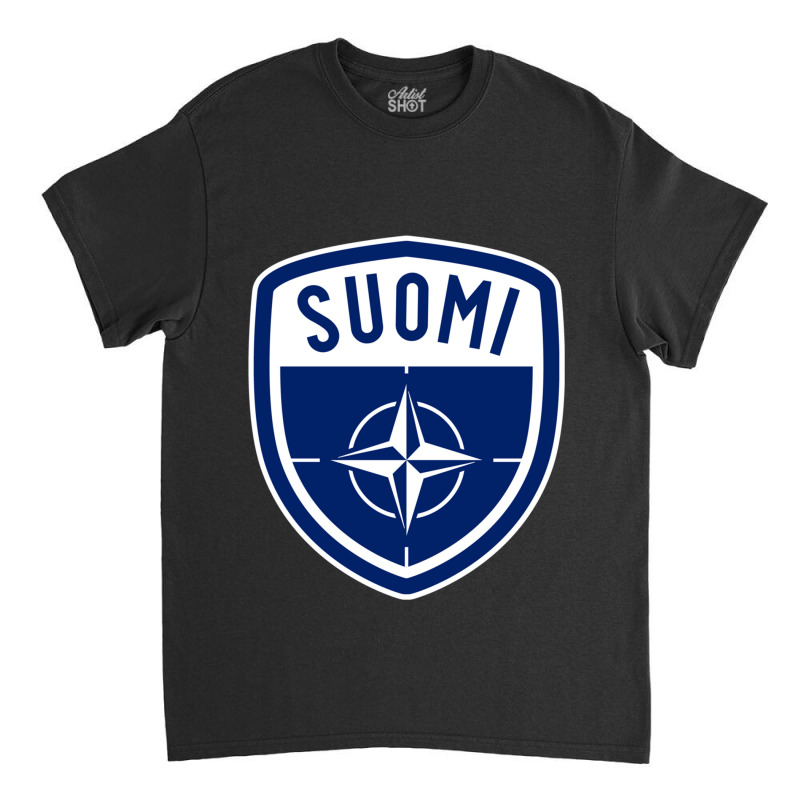 Nato Otan Suomi Finalnd Badge Classic T-shirt by cm-arts | Artistshot